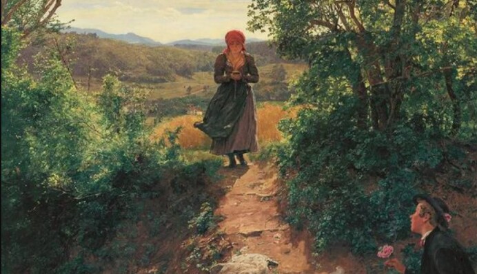 Люди увидели смартфон на картине XIX века - искусствоведы расстроены, ведь современный мир уже не изменить