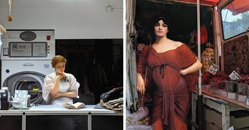 Художник показав, як герої класичних картин вписуються в українські реалії - від його експериментів смішно й трохи сумно