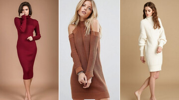 9 суконь на зиму, в яких тепло та стильно: чим замінити светри та худи