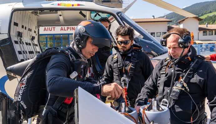 У Дубаї розбився пілот реактивного ранця Вінс Реффет - політ поряд з лайнером Airbus зробив його знаменитим