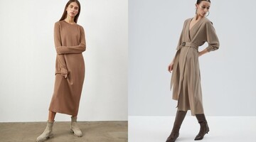 Як і з чим носити сукню міді в холодну погоду: 7 простих і стильних луків