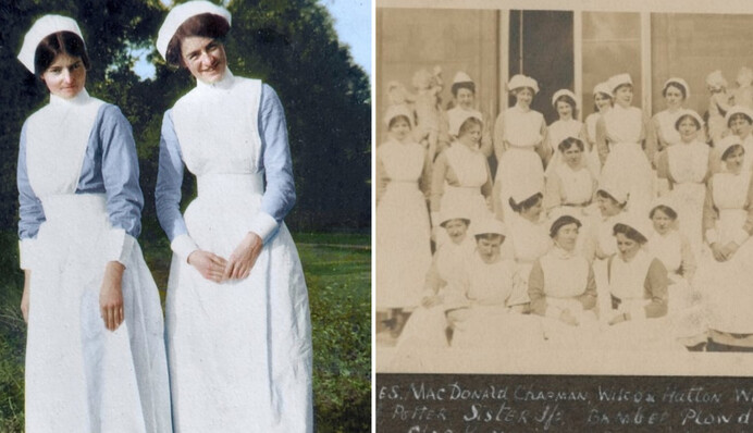 Женщина включила передачу на ТВ, а там - фото ее бабушки. Историки искали медсестру-героиню со времен Первой мировой