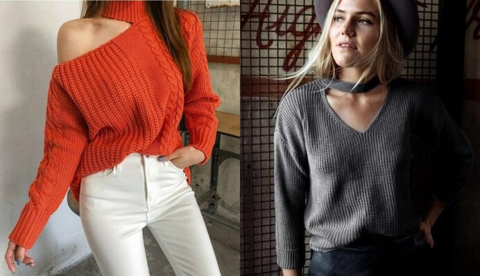 Светр із вирізами - новий тренд сезону: 8 стильних луків у строгому стилі і не дуже