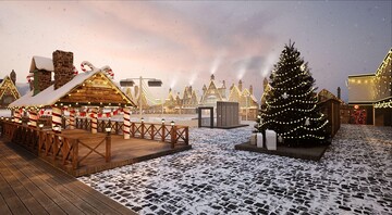 У столиці відкриють грандіозну зимову локацію за мотивами книг і фільмів про Гаррі Поттера