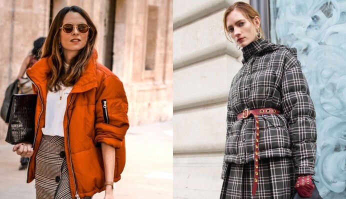 Как совместить юбку с пуховиком и не прогадать: 9 стильных образов на зиму