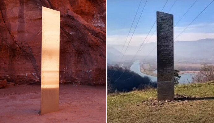 У Румунії знайшли ще один таємничий обеліск - нещодавно його брат-близнюк з пустелі в США наробив чимало шуму