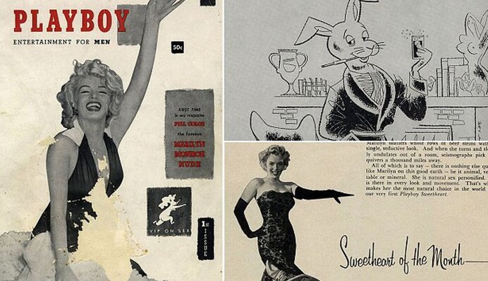 67 лет назад вышел первый Playboy с Мэрилин Монро - Хью Хефнер стал знаменитым, а актриса даже не знала о его затее