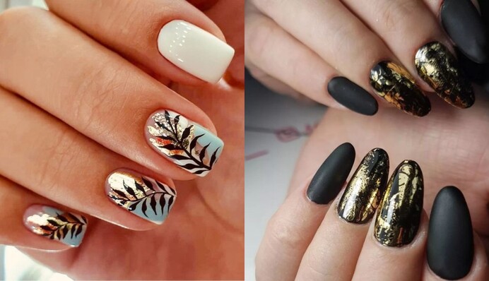 Люди говорят о маникюре с фольгой: что это и какие есть варианты дизайна