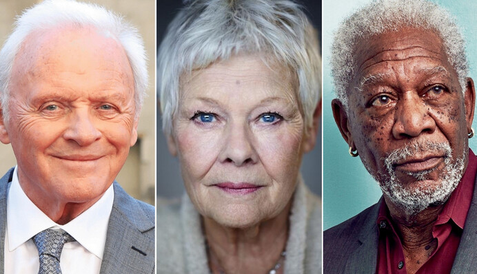 Не все помнят их молодыми: как Энтони Хопкинс, Морган Фримен и другие звезды выглядели на заре карьеры