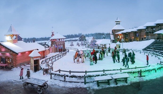 Парк Киевская Русь приглашает на открытие цикла новогодних шоу 