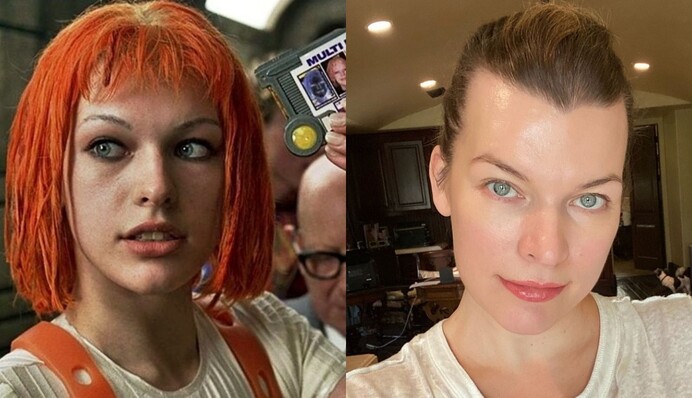 Милле Йовович - 45: как за эти годы изменилась звезда 