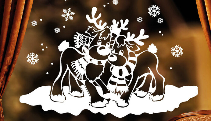 8 креативных идей, как украсить окна к Новому году: гирлянды уходят в прошлое