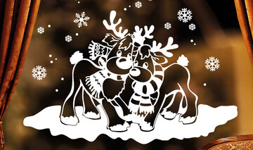 8 креативных идей, как украсить окна к Новому году: гирлянды уходят в прошлое