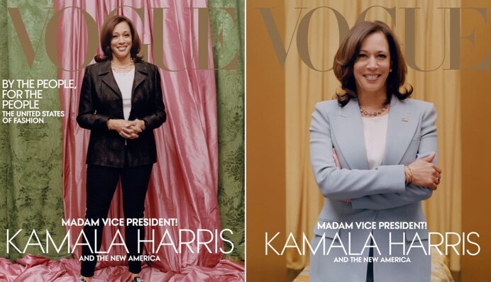 Анна Винтур заступилась за скандальную обложку Vogue с Камалой Харрис в кедах и джинсах