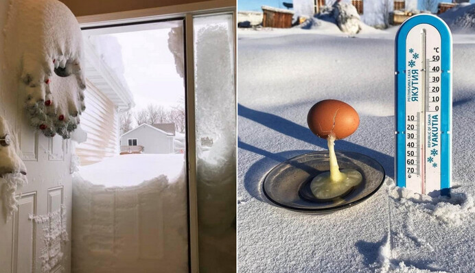 8 фото із соцмереж, після яких морози в Україні здаватимуться цілком прийнятною погодою