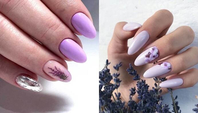 Ліловий манікюр проривається у тренди: 10 ідей дизайну в кольорах орхідеї та бузку