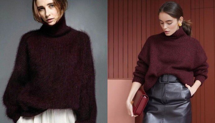 Светр з високим горлом: 8 стильних поєднань на зиму і ще прохолодну весну