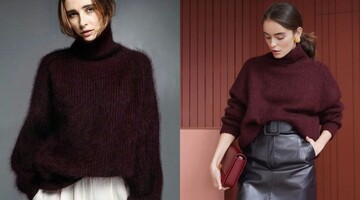 Свитер с высоким горлом: 8 стильных сочетаний на зиму и еще прохладную весну