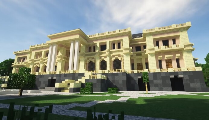 Палац Путіна відтворили в Minecraft - в ньому є театр, басейн з колонами та навіть 