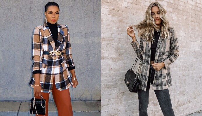Легка класика: як і з чим цієї весни носити піджак в клітинку