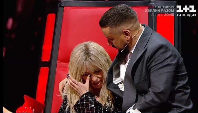 Надя Дорофєєва розплакалася в ефірі 