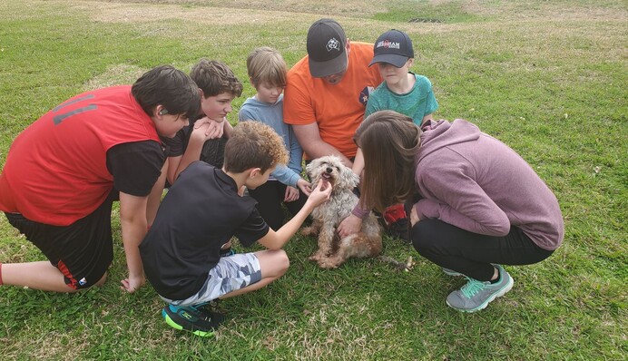 Семье вернули собаку, пропавшую перед ураганом в Техасе - питомец бродил по улицам почти 4 года