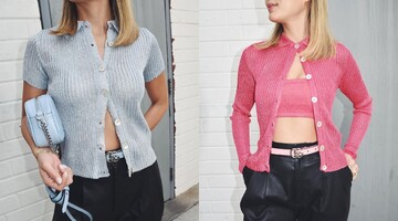 Тренд этой весны - трикотажная рубашка: вот 7 стильных образов, которые легко повторить