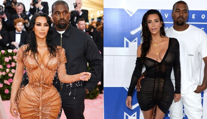 Ким Кардашьян и Канье Уэст разводятся: вспоминаем самые яркие образы пары на публике