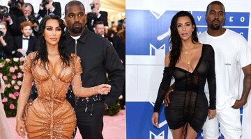 Ким Кардашьян и Канье Уэст разводятся: вспоминаем самые яркие образы пары на публике