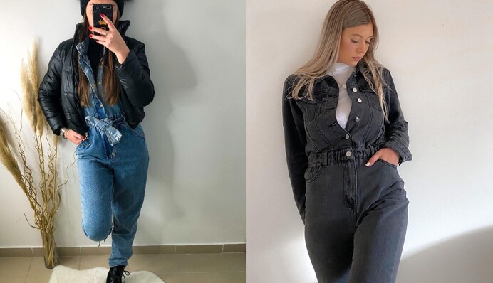 Как и с чем этой весной носить джинсовый комбинезон: 7 стильных комбинаций сезона