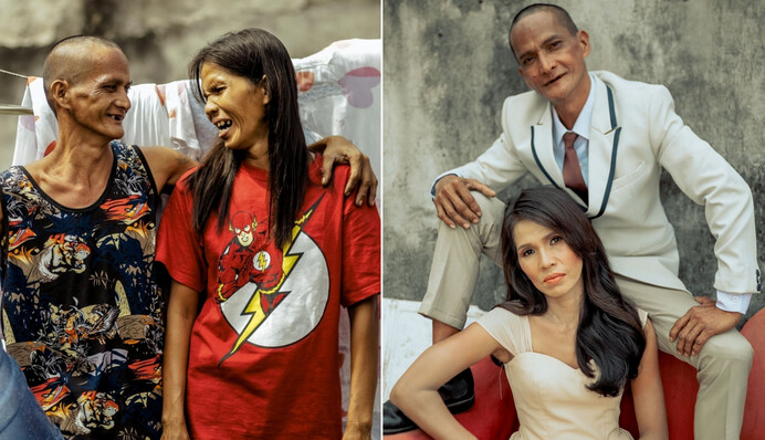 Власник салону організував повноцінне весілля для пари безхатьків: молодята мріяли про це 24 роки