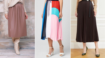 Как и с чем этой весной носить плиссированную юбку: 7 стильных луков в офис и на прогулку