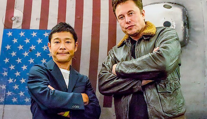 Японський мільярдер збирає творчих людей для веселого польоту на Місяць