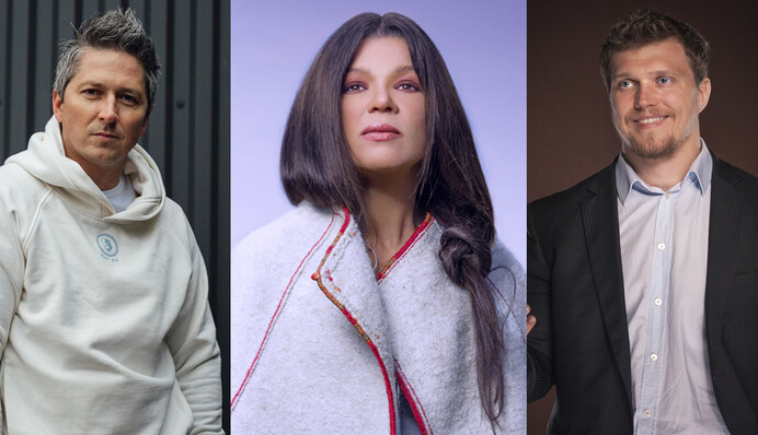 Українські знаменитості вакцинувалися від ковіду у прямому ефірі