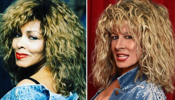 Елена Кравец показалась в образе Тины Тернер - актрису 