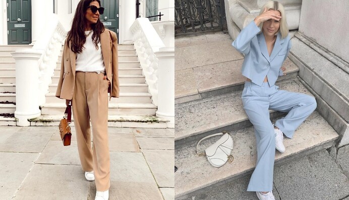 Кросівки з брюками: 7 стильних луків на весну всупереч усім правилам