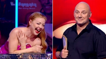 Тина Кароль едва не потеряла платье в эфире 