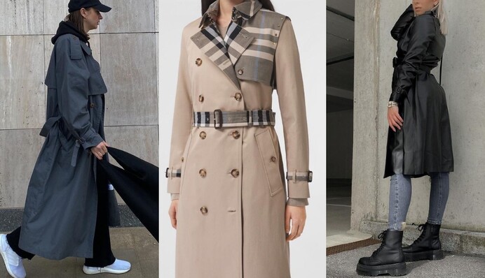 10 стильних тренчів на весну: як і з чим носити трендову річ сезону