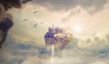 Фотограф стал свидетелем невероятной оптической иллюзии и поверил в существование воздушных замков: фото