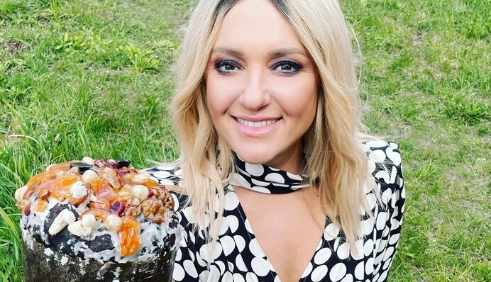 Наталья Могилевская поделилась рецептом творожной паски - для любителей правильного питания