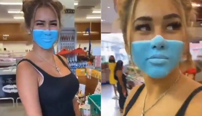 Туристы на Бали одурачили охрану супермаркета нарисованной маской, и теперь им грозит депортация