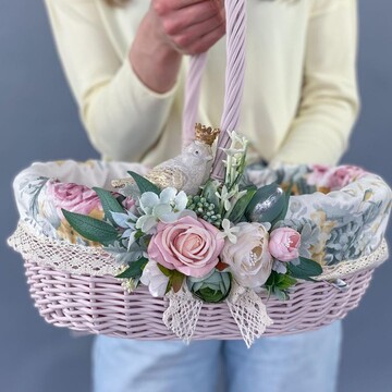 Как украсить пасхальную корзину: 10 идей декора из подручных средств