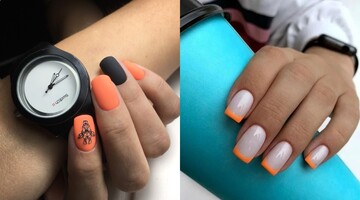 У трендах яскраво-помаранчевий манікюр: ось 8 креативних ідей дизайну на літо