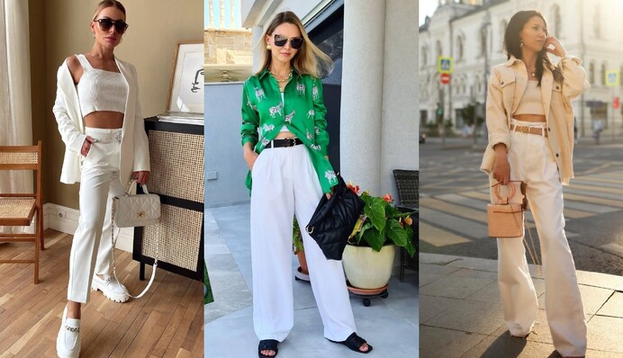 Як і з чим поєднати білі штани цього літа: 7 стильних комбінацій на кожен день