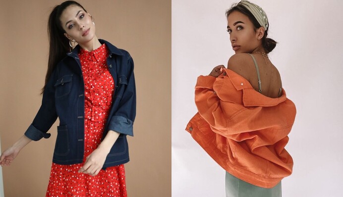 Як носити легку сукню з джинсівкою літнім вечором: 7 стильних ідей на замітку