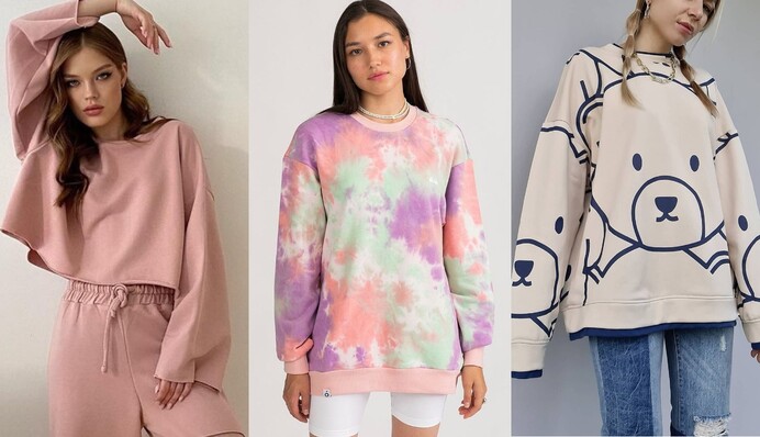 9 стильних світшотів на прохолодний літній вечір: які принти в моді