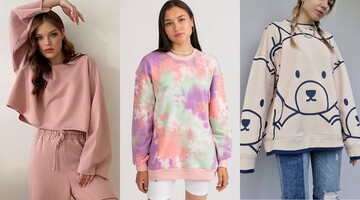 9 стильних світшотів на прохолодний літній вечір: які принти в моді