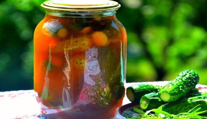 Закрываем на зиму огурцы с кетчупом: пошаговый рецепт идеальной закуски