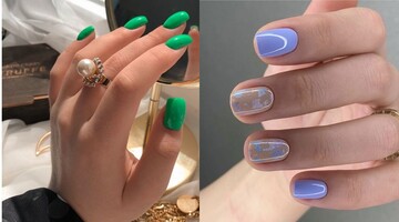 11 свежих идей маникюра на короткие ногти: какими цветами побаловать себя летом