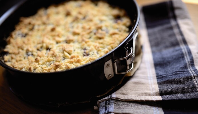 Готовим дома тертый пирог с абрикосом: пошаговый рецепт к чаю